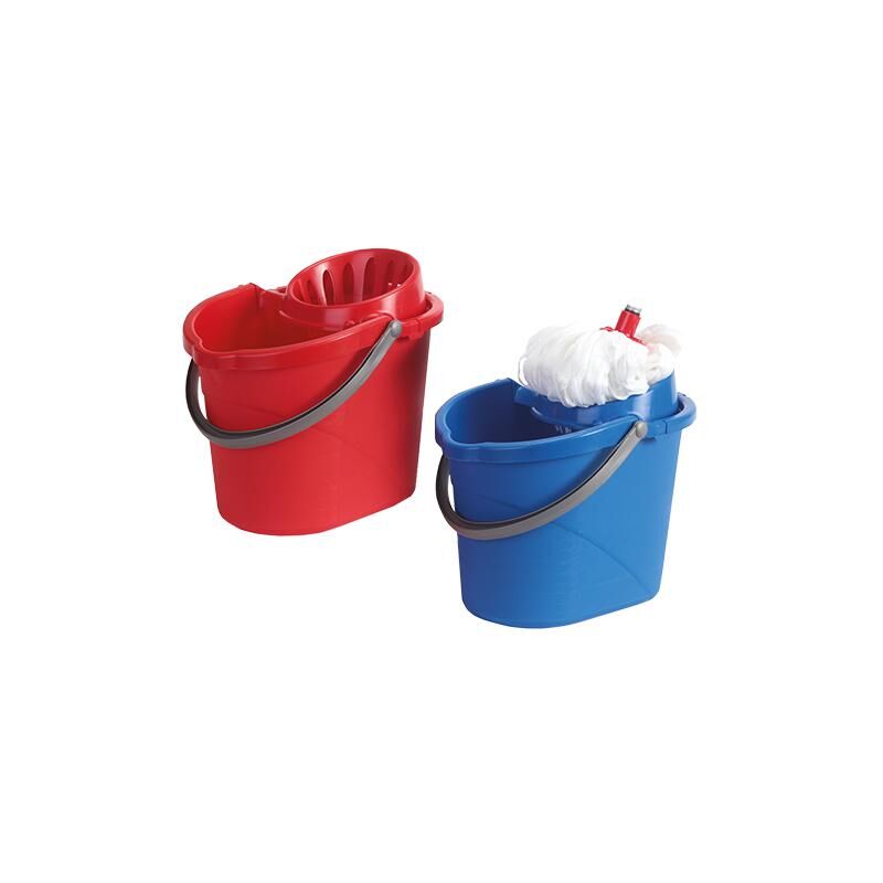 foto del prodotto secchio lavapavimenti c strizzatoio mop
