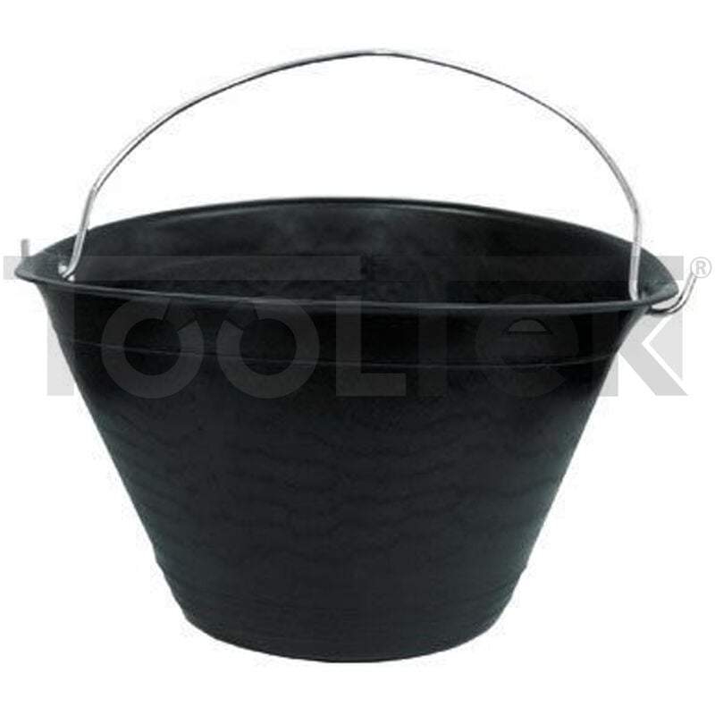 foto del prodotto secchio muratore plastica mastella caldarella 34cm manico