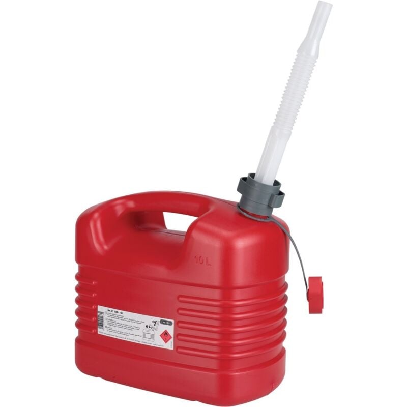 foto del prodotto secchio per carburante con capacit di 10 litri, rosso, in hdpe, l329xp195xh319mm