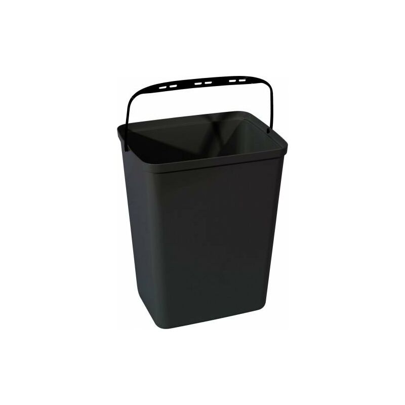 foto del prodotto secchio per modulo pattumiera 20 lt nero ricambio accessorio portarifiuti raccolta differenziata
