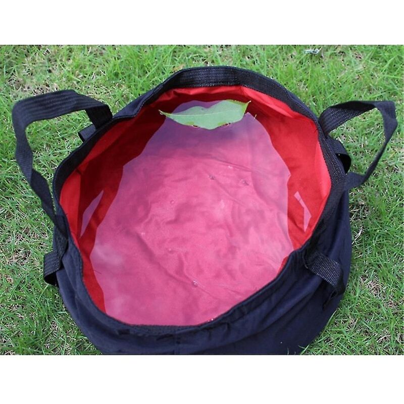 foto del prodotto secchio pieghevole, contenitore per acqua pieghevole per esterni, contenitore per acqua portatile per viaggi e campeggio bebusingoto