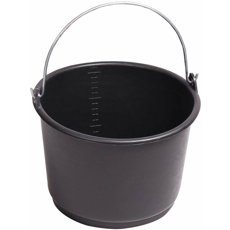 foto del prodotto secchio plastica agricolo nero 16lt
