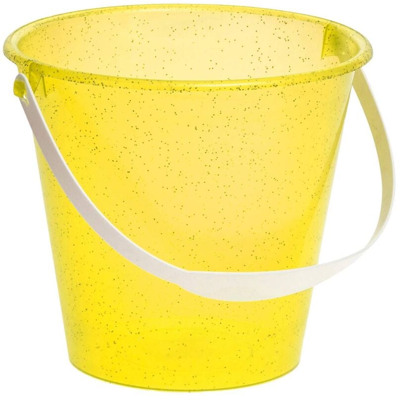 foto del prodotto secchio scintillante spiaggia vuota - giallo intex