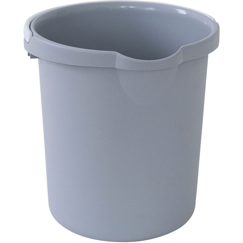 foto del prodotto secchio tondo 12l d.31xh30cm grigio