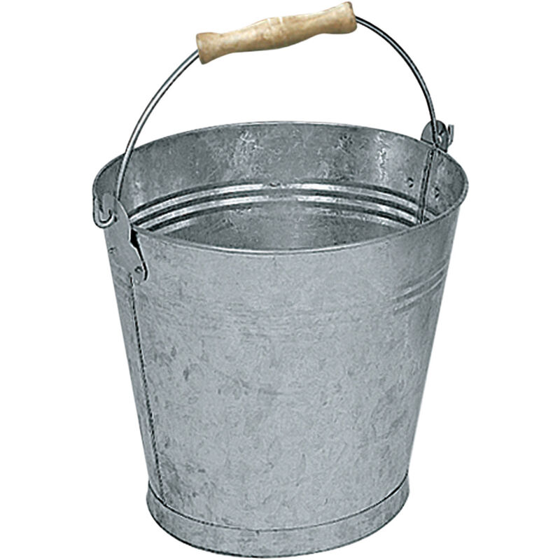 foto del prodotto secchio zincato lt.15 d.cm.30x29h kg.1,08