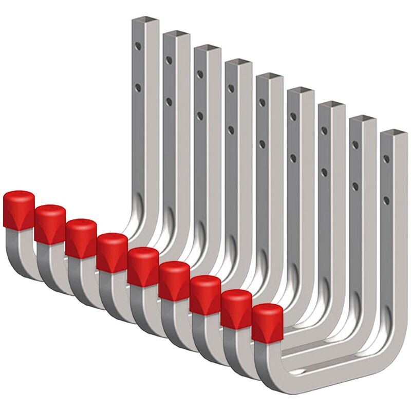 foto del prodotto secotec ganci universali zincati, 80 x 120 mm, portata 45 kg