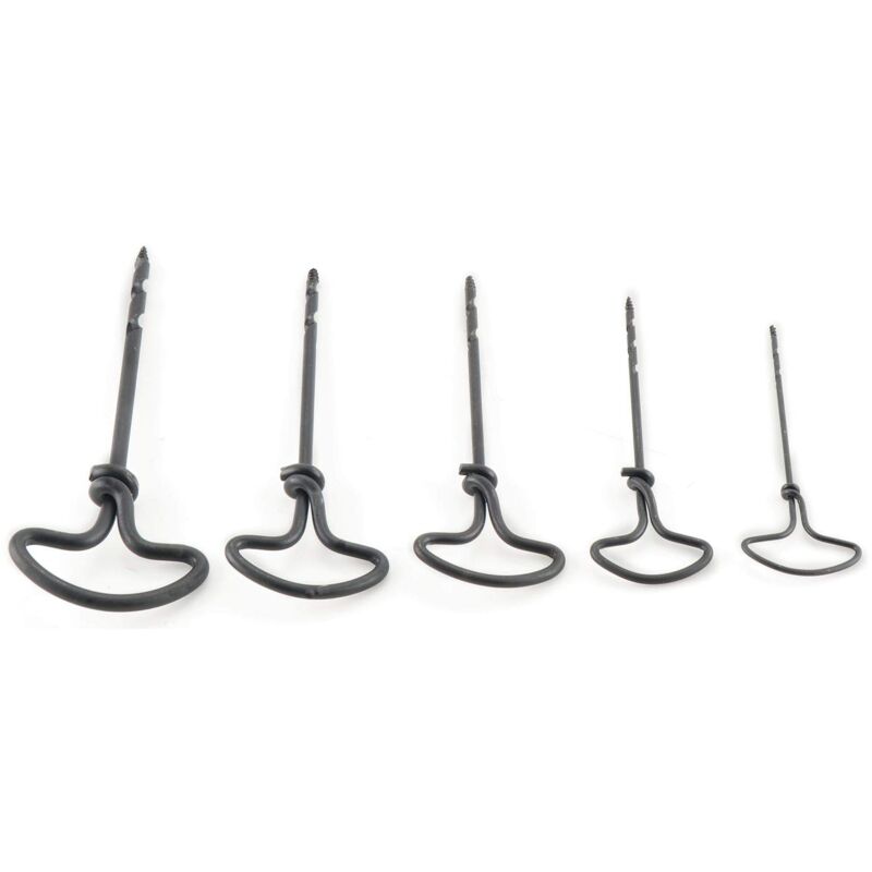 foto del prodotto secotec vasalat 191460 464 set di 5 punte per trapano a nodo, lucide, 2 6 mm
