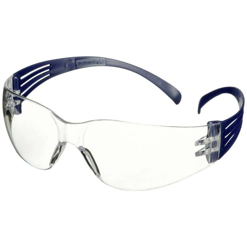foto del prodotto securefit sf101af blu occhiali di protezione antiappannante, con protezione antigraffio blu 3m