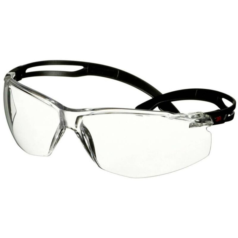 foto del prodotto securefit sf501asp blk occhiali di protezione con protezione antigraffio nero 3m