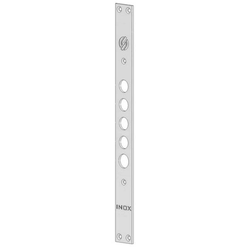 foto del prodotto securemme frontale serratura fr2500 37 inox i.mm 37 x 2401 2651 1 pz