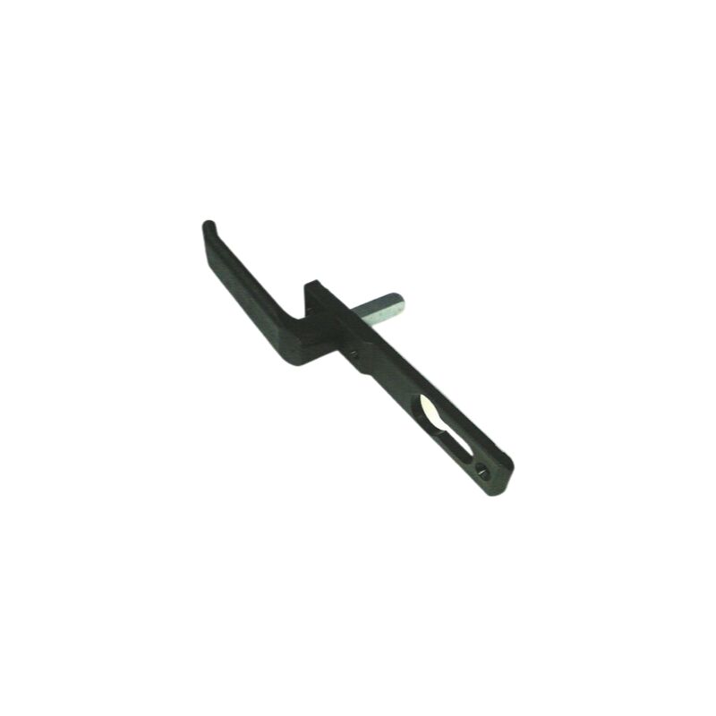 foto del prodotto securemme maniglia ribassata mr1 nera in nylon caricato in fibre di vetro