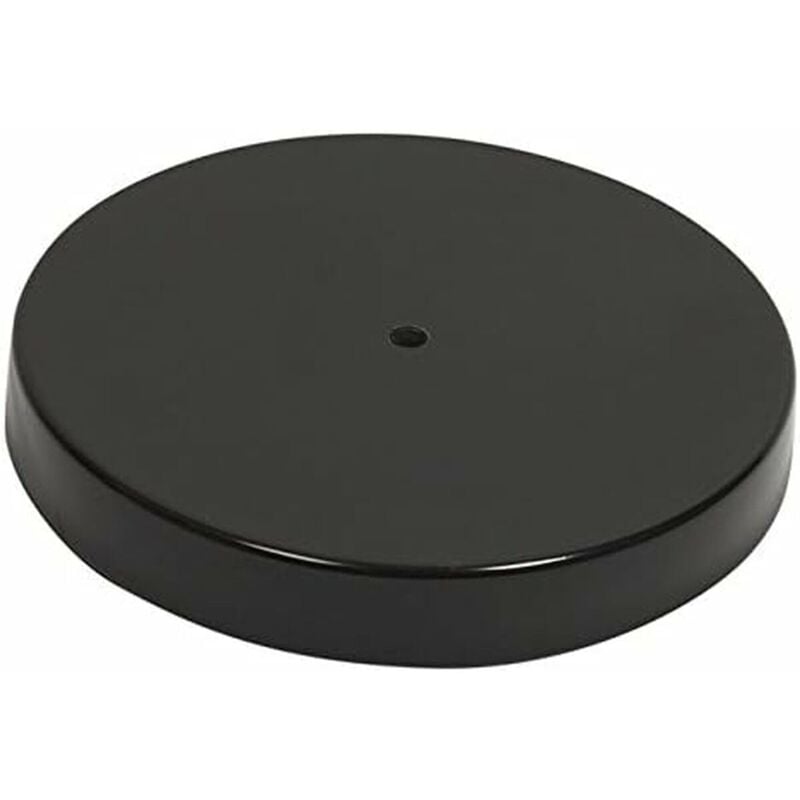 foto del prodotto securit base per colonna posacenere per bar, ristoranti, pub, negozi acciaio inox rivestito colore nero