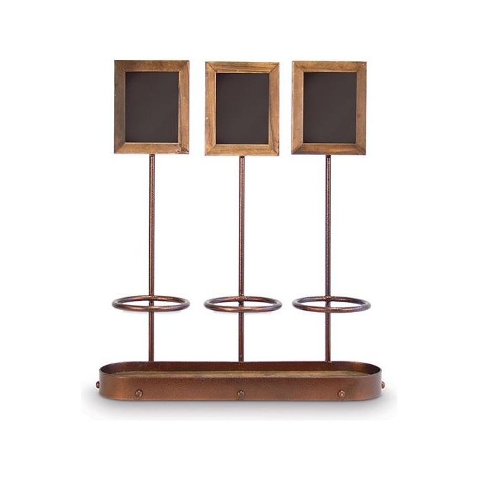 foto del prodotto securit wb-wr-3 lavagna e accessori nero, marrone, legno melammina, metallo, resina, legno