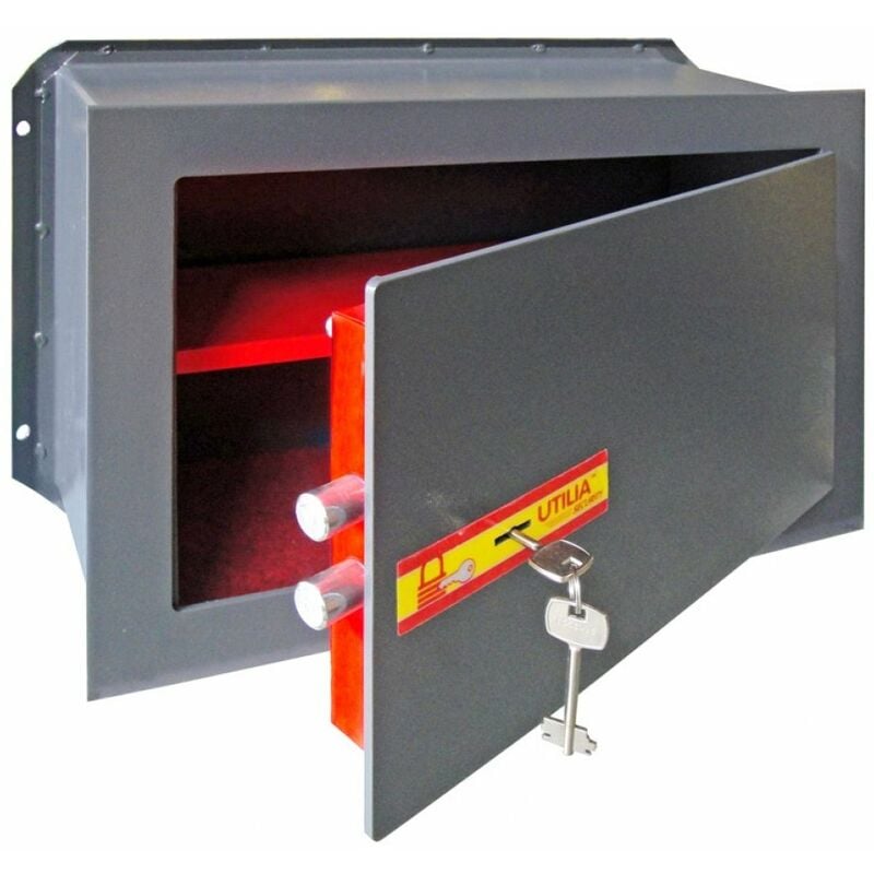 immagine 0 del prodotto security cassaforte da muro chiusura con chiave mm. 310x195x210 h