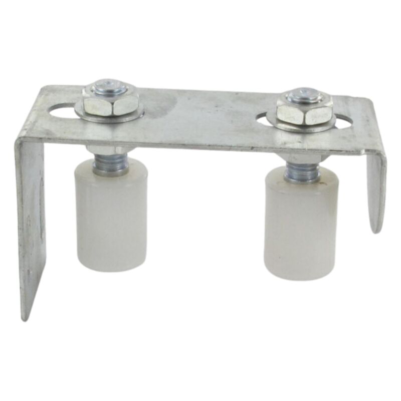 foto del prodotto secury t guide portail coulissant acier zingu blanc r glable