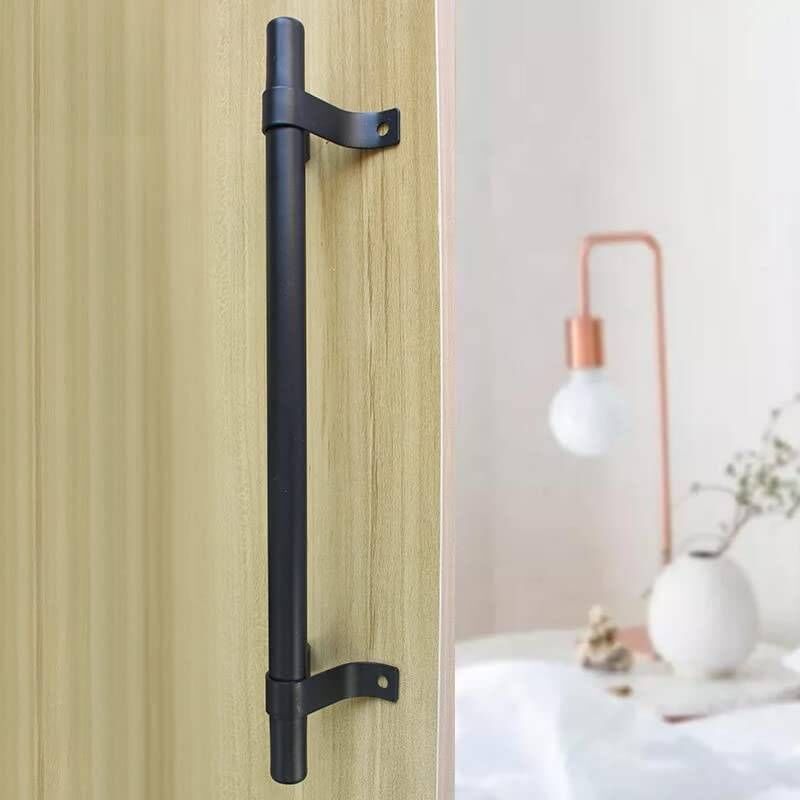 foto del prodotto secury t poign e de porte coulissante type atelier 140 mm gris fonc 