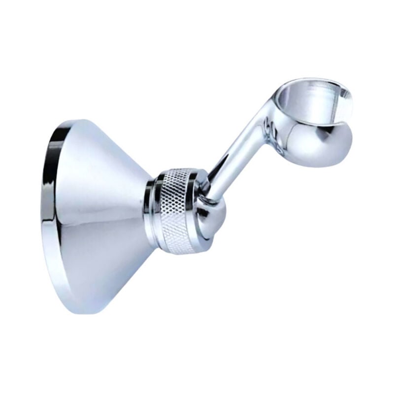 foto del prodotto sedal supporto universale girevole a parete per soffione doccia con staffa, cromo abs