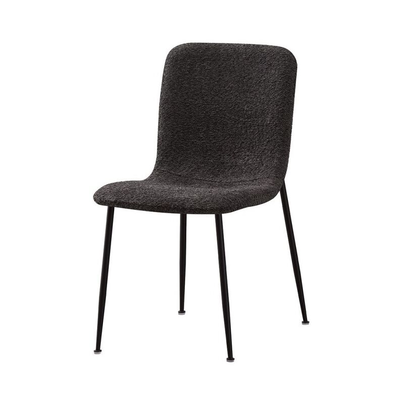 foto del prodotto sedia alice boucl grigio, dimensioni h81.5 x l42 x p57, ideale per la tua cucina o sala da pranzo.