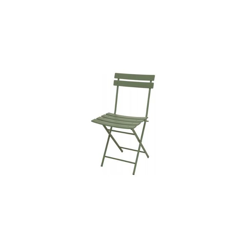 foto del prodotto sedia bistrot 48x42h80cm verde scuro in metallo