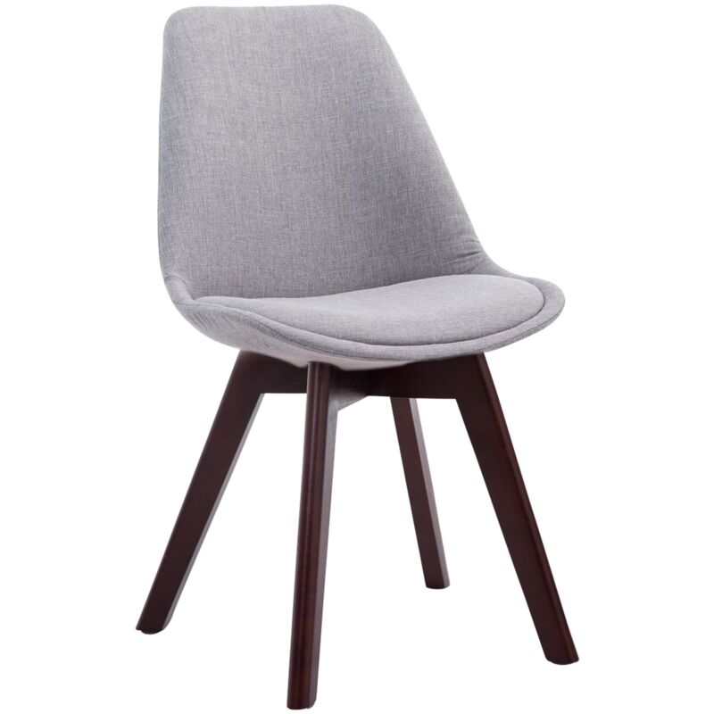 foto del prodotto sedia borneo tessuto v2 grigio noce