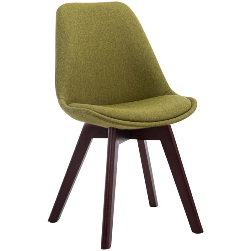 foto del prodotto sedia borneo tessuto v2 verde noce