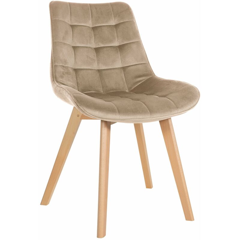 foto del prodotto sedia brook velvet marrone