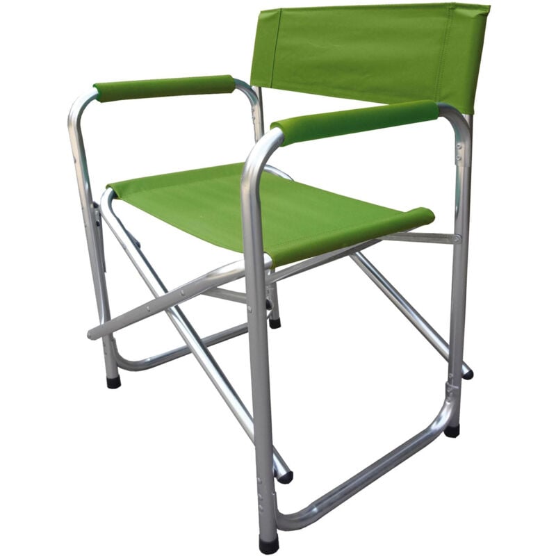 foto del prodotto sedia campeggio regia in alluminio e poliestere oxford green