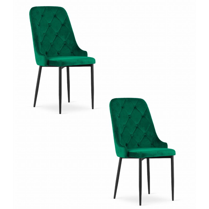 foto del prodotto sedia capri verde x 2