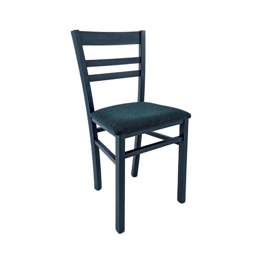 foto del prodotto sedia cromica blu