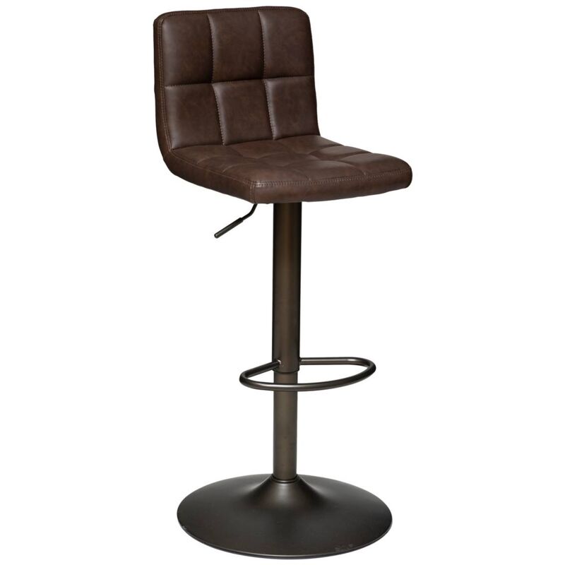foto del prodotto sedia da bar regolabile delek tonka brown atmosphera cr ateur d int rieur