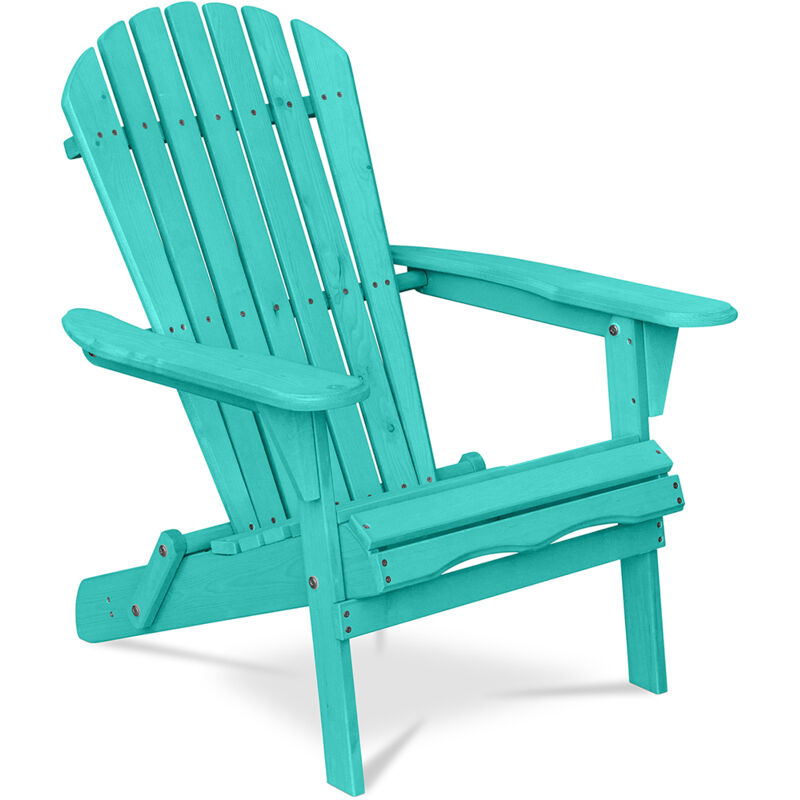 foto del prodotto sedia da esterno in legno con braccioli sedia da giardino adirondack adirondack verde
