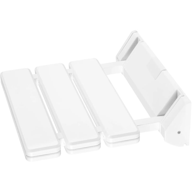 foto del prodotto sedia da parete, pieghevole, per bagno, sgabello da doccia, sedia, in plastica, carico 130 kg