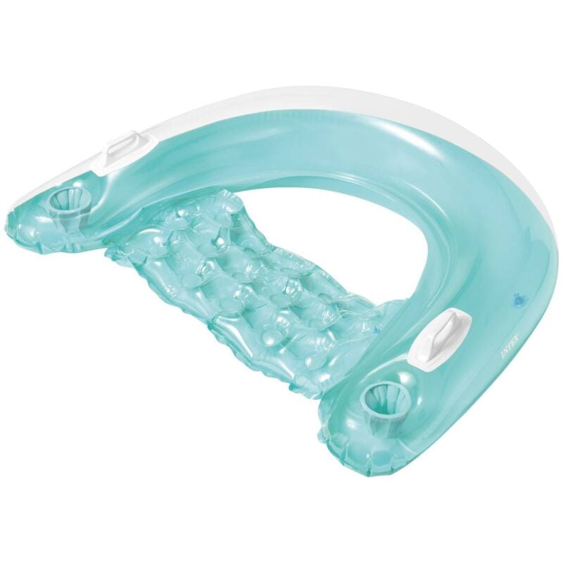 foto del prodotto sedia da piscina semi sommersa giallo limone intex