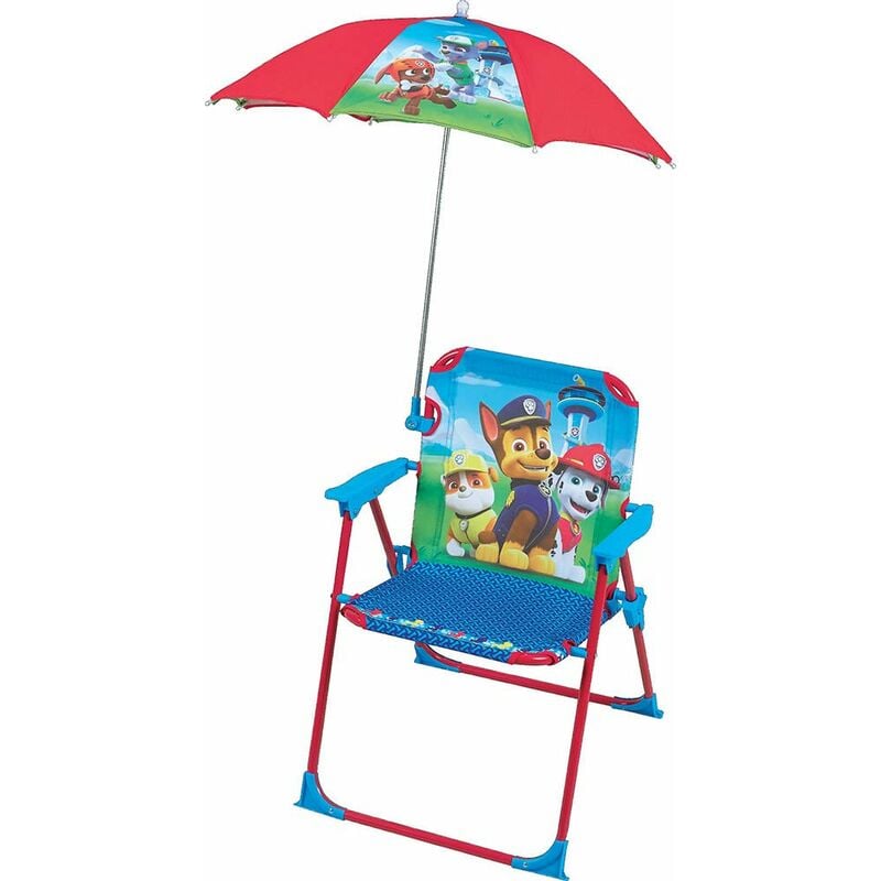 foto del prodotto sedia da spiaggia fun house pat patrol azzurro multicolore