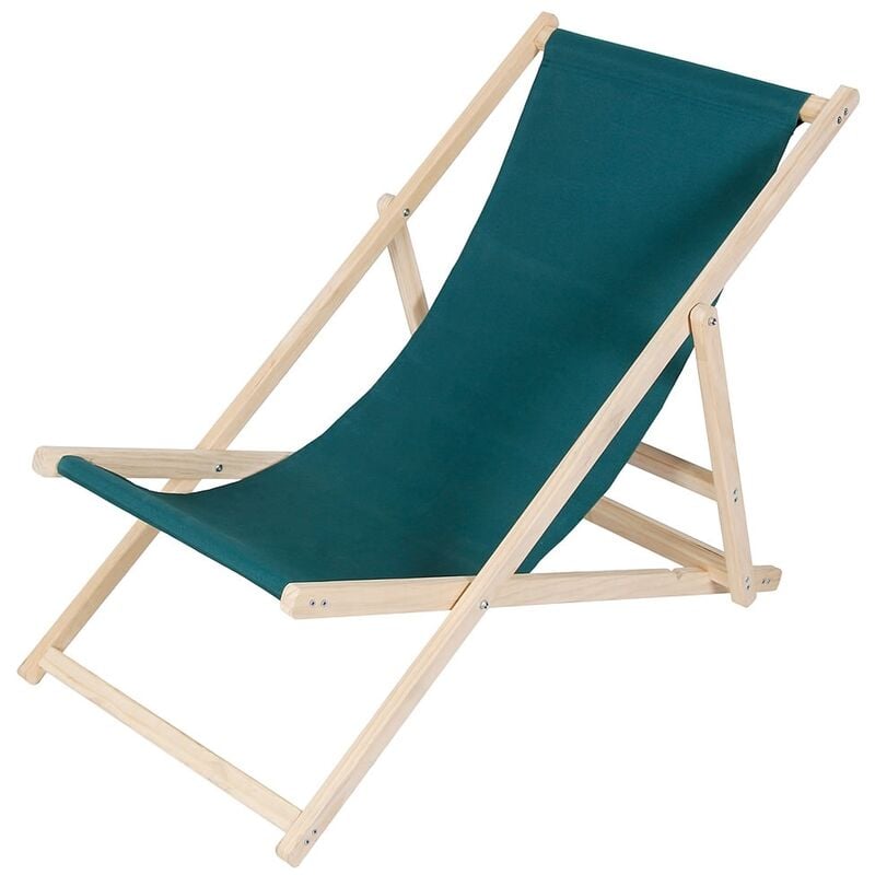 foto del prodotto sedia da spiaggia sedia a sdraio in legno sdraio da giardino lettino prendisole sdraio da spiaggia pieghevole verde
