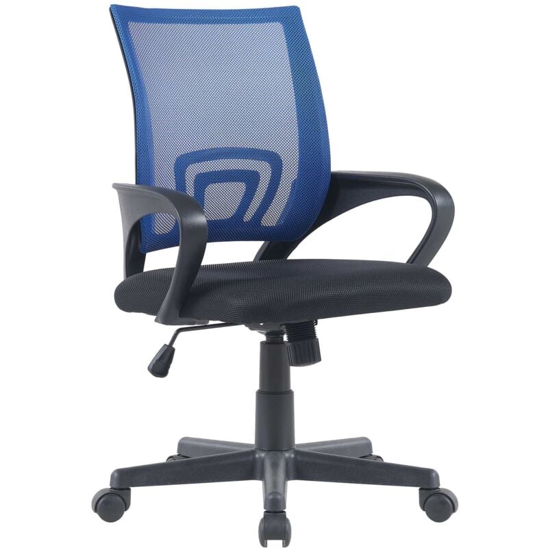 foto del prodotto sedia da ufficio genius blu
