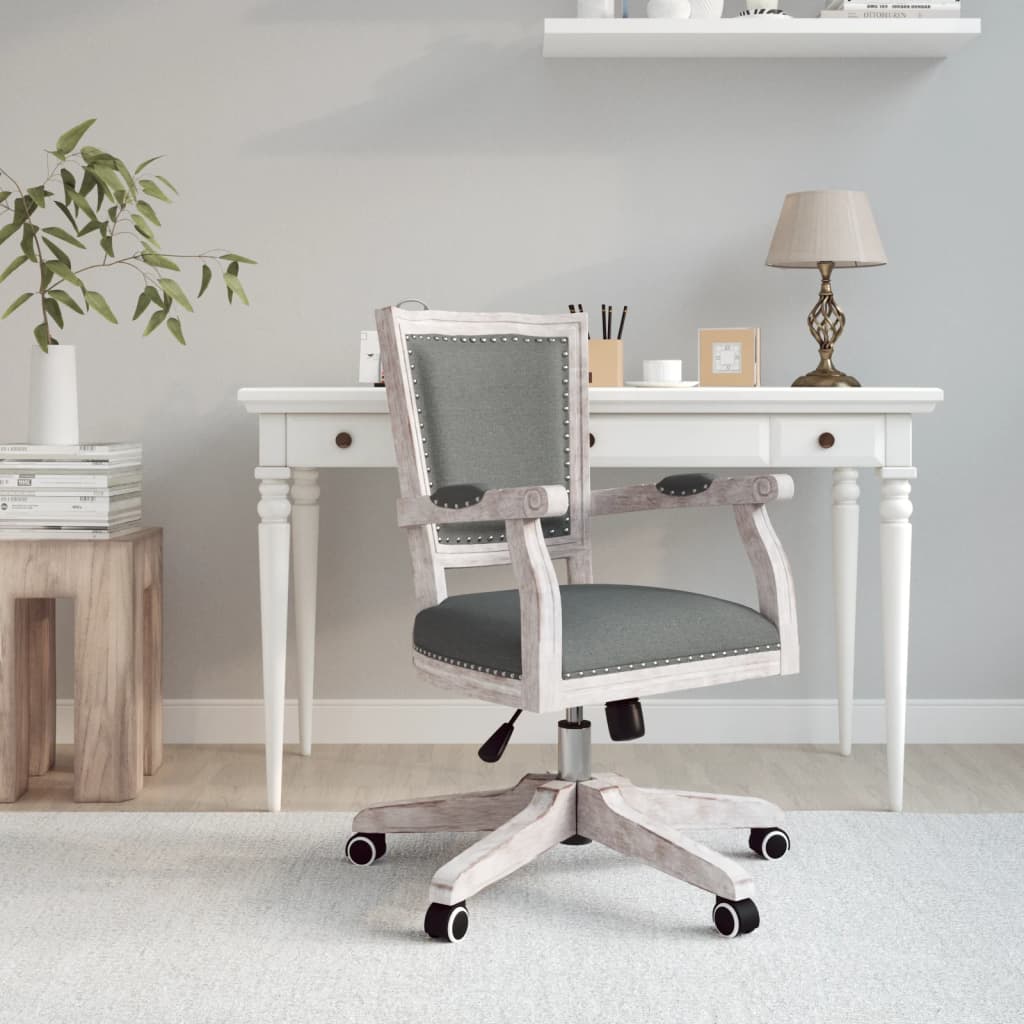foto del prodotto sedia da ufficio girevole grigio scuro in tessutocod mxl 70591