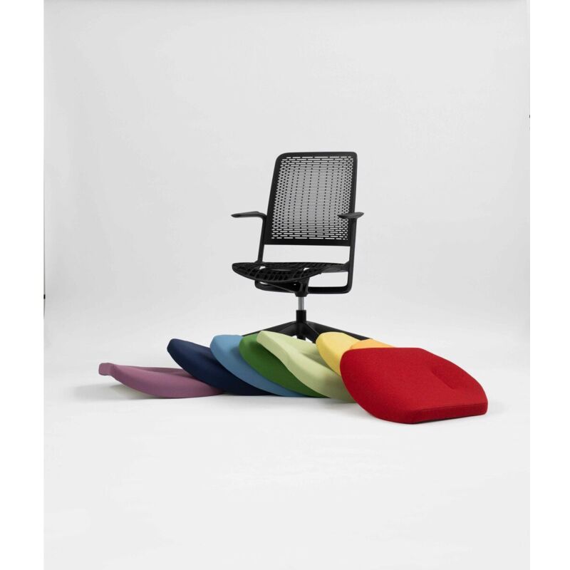 foto del prodotto sedia da ufficio nowy styl 86cse02 marrone