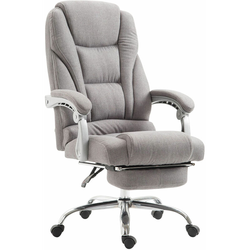 foto del prodotto sedia da ufficio pacific in tessuto grigio