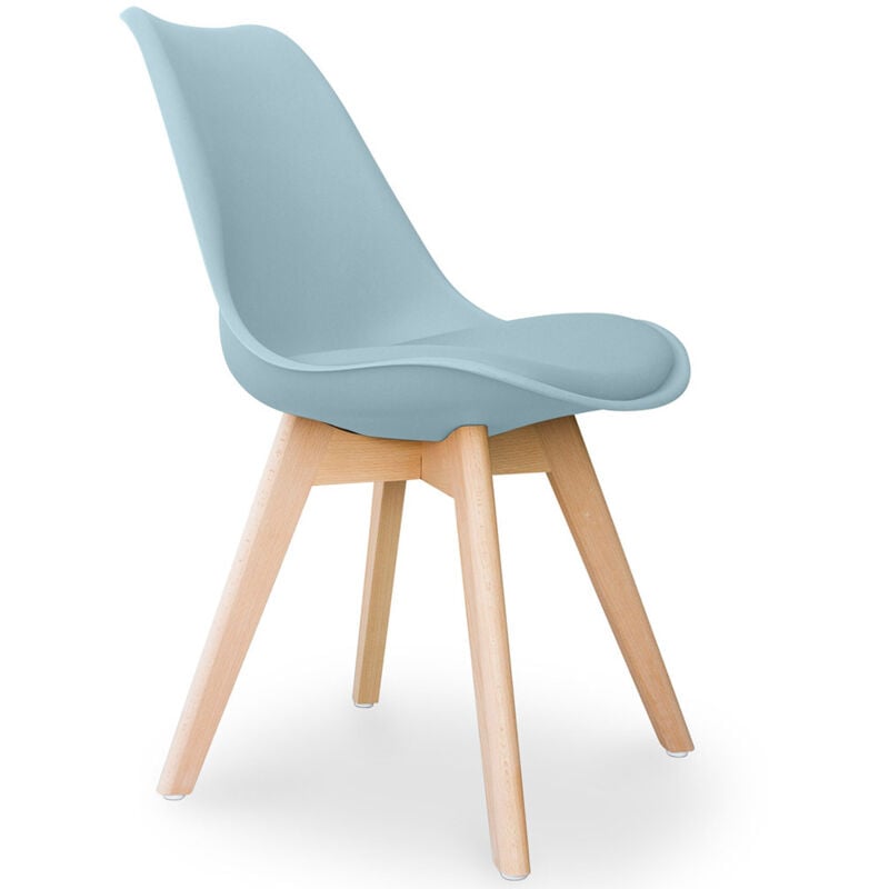 foto del prodotto sedia da ufficio sedia da pranzo stile scandinavo denisse pastel green