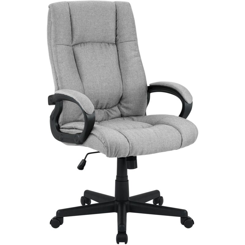 foto del prodotto sedia da ufficio xl in tessuto sparta grigio