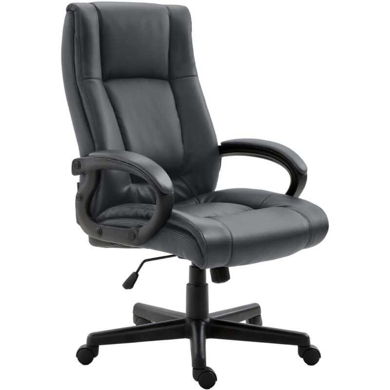 foto del prodotto sedia da ufficio xl sparta in similpelle grigio