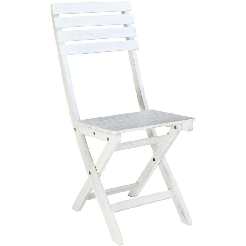 foto del prodotto sedia dalila senza braccioli in colore bianco