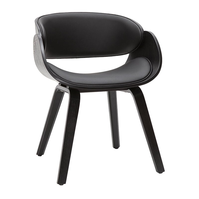foto del prodotto sedia design nero bent