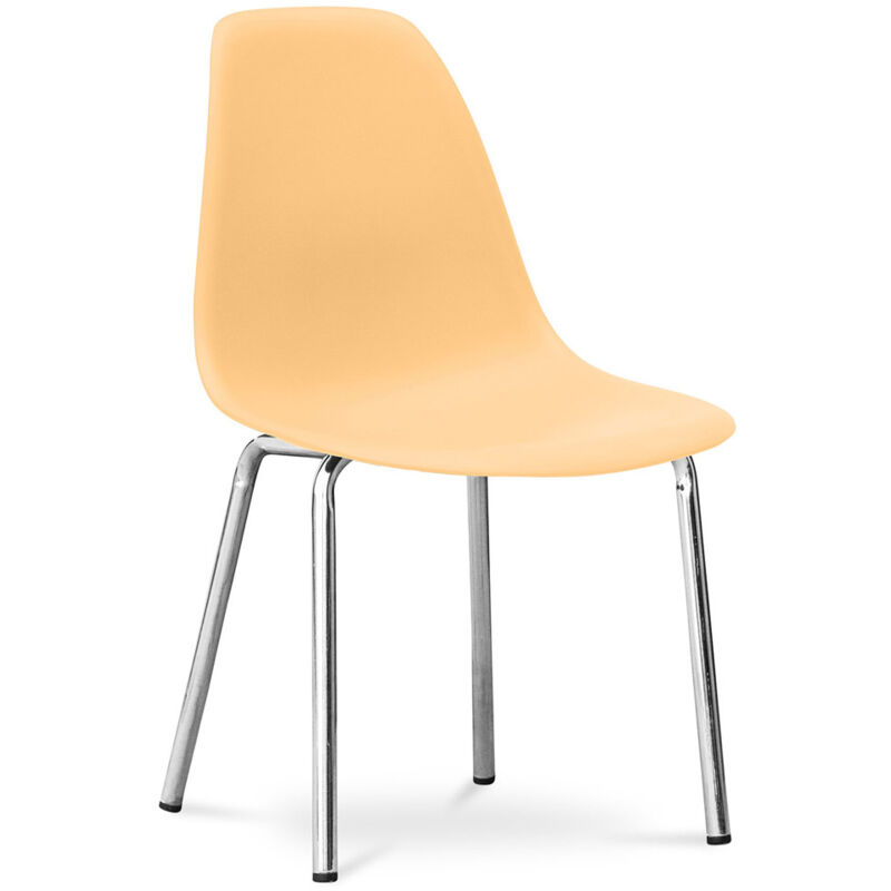 foto del prodotto sedia dorwick opaco pastel orange