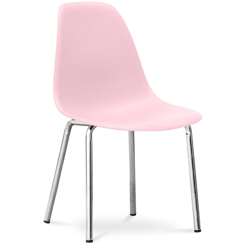 foto del prodotto sedia dorwick opaco pastel pink
