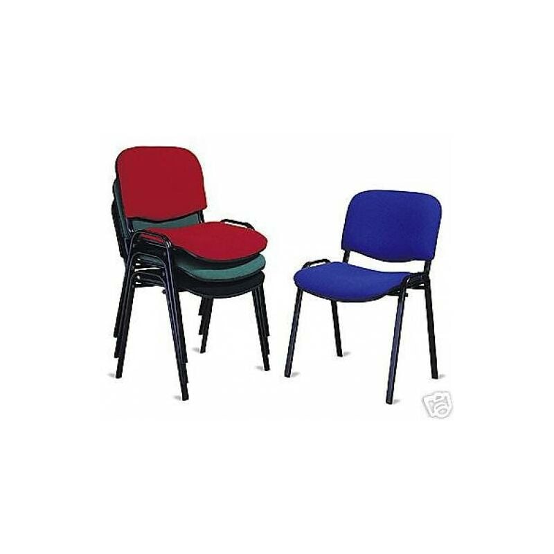 foto del prodotto sedia ergonomiche da ufficio colore rosso impilabile made italy attesa venere
