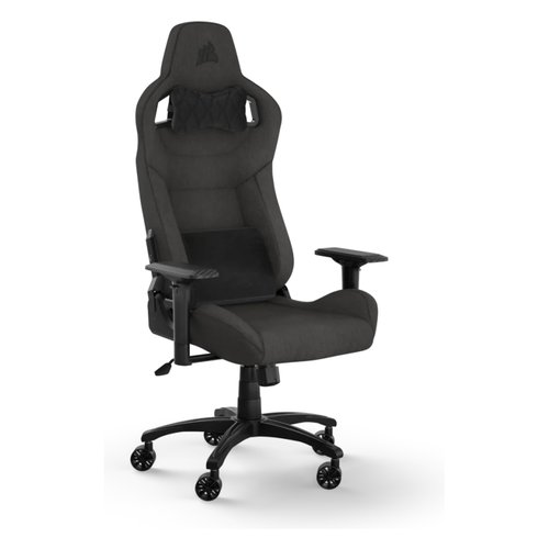 foto del prodotto sedia gaming corsair cf 9010057 ww t3 rush fabric black carbon