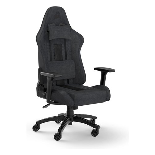 foto del prodotto sedia gaming corsair cf 9900028 ww tc100 fabric black e grey