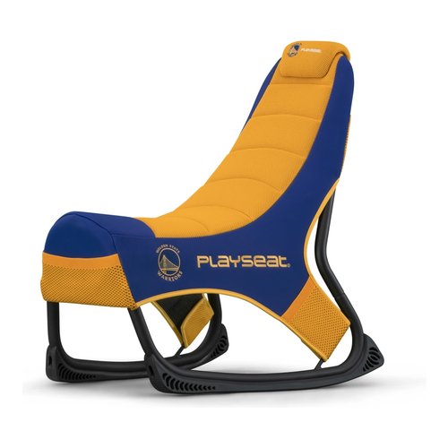 foto del prodotto sedia gaming playseat nba 00282 nba golden state warriors yellow e blu